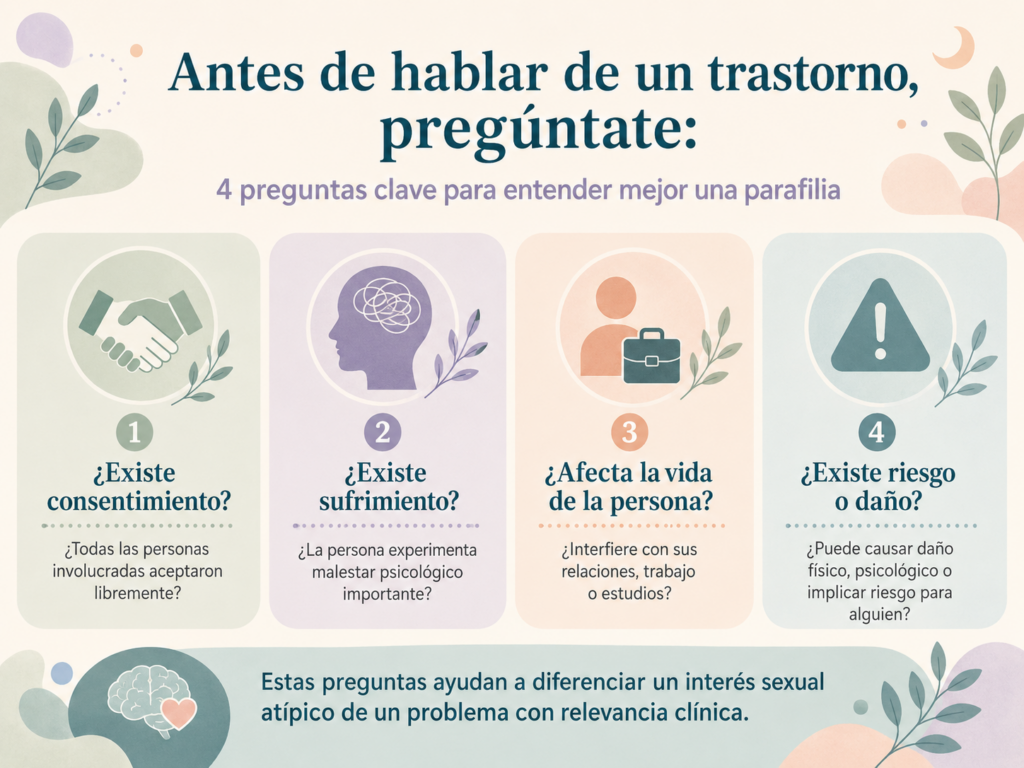 Como entender una parafilia