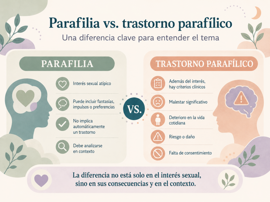 Parafilia y trastorno parafilico