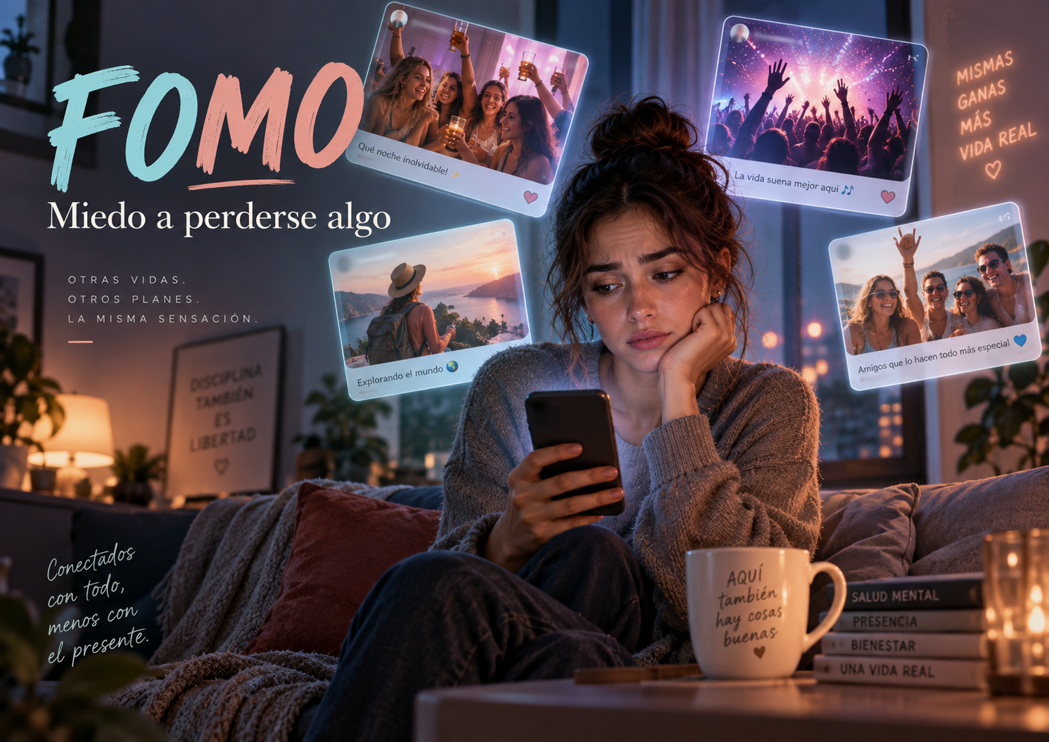 FOMO: qué es, qué significa y cómo puede afectar tu vida